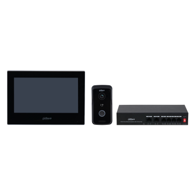 Dahua Technology DHI-KTP03 sistema de intercomunicación de video 1 MP 17.8 cm (7") Negro