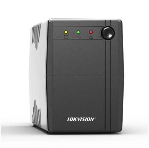 Hikvision Digital Technology  UPS de 600 VA / 360W / Protección Contra Sobrecarga y Descarga / Entrada y Salida 120 VCA / 6 Tomas NEMA 5-15R (4 con Respaldo y 2 sin Respaldo)
