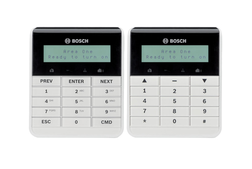 Bosch LCD text keypad Inalámbrico Blanco