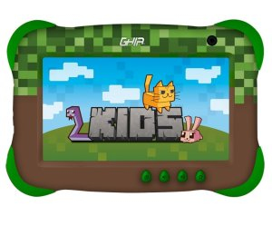 Ghia GK133M2 tablet para niños 32 GB Wifi Café, Verde