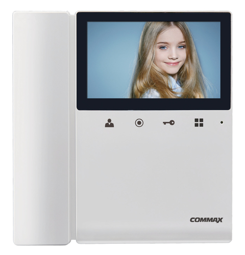 COMMAX CDV-43K2 sistema de intercomunicación de video 10.9 cm (4.3") Blanco