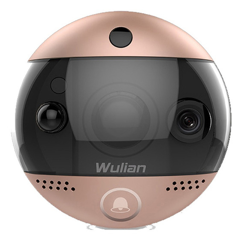 Wulian WL-ZSPDBMAPI13-01 sistema de intercomunicación de video Negro, Rosa