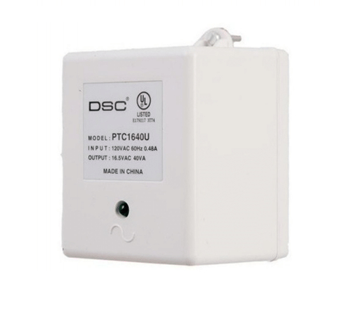 DSC PTC1640U transformador de fuente de alimentación Blanco