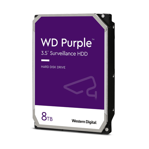 WESTERN DIGITAL  Disco Duro Purple de 1 TB / 5400 RPM / Optimizado para Soluciones de Videovigilancia / Uso 24-7 / 3 Años de Garantia