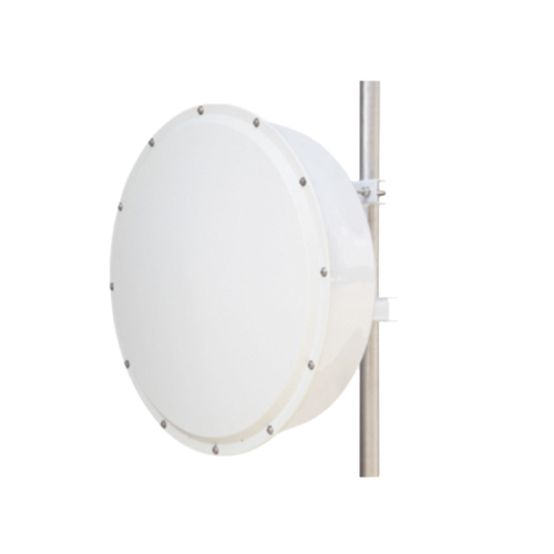 TXPRO  Antena direccional de alta resistencia, Ganancia 30 dBi, (4.9 -6.5 GHz), Plato hondo para mayor inmunidad al ruido, Conectores N-Hembra, Montaje y radomo incluido