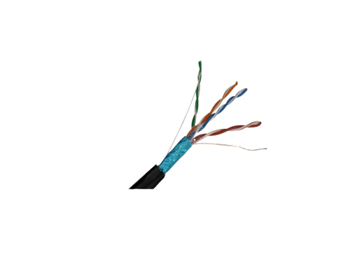 Saxxon TVD119171 cable de red Negro Cat5e F/UTP (FTP)