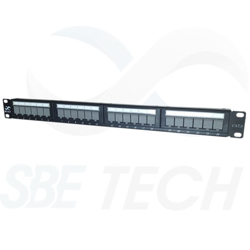 SBE Tech SBE-PPC6-24 panel de parcheo