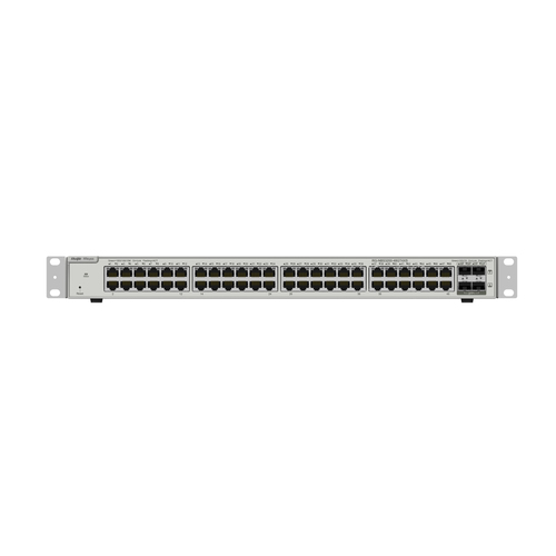 RUIJIE  Switch Administrable Capa 2+ Plus, con 48 puertos Gigabit + 4 SFP+ para fibra 10Gb, gestión gratuita desde la nube