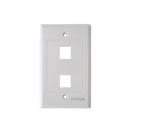 Enson ENS-FP62 placa de pared o cubierta de interruptor Blanco