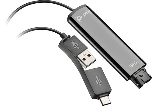 HP Poly DA75 USB to QD Adapter