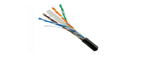 Saxxon OUTPCAT6GCOPEXT cable de red Negro 305 m Cat6 U/UTP (UTP)