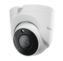 SYNOLOGY  Cámara Turret 5MP, Lente 2.8mm, Ranura microSD, Incluye licencia para grabación Surveillance Station﻿