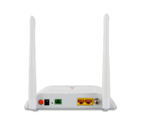 V-SOL  ONU Dual G/EPON con Wi-Fi en 2.4 GHz + 1 CATV + 1 puerto LAN Gigabit +  1 puerto LAN Fast Ethernet, hasta 300 Mbps vía inalámbrico