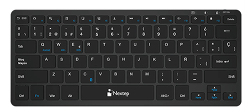 Nextep NE-415M teclado Bluetooth QWERTY Negro