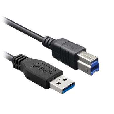 BRobotix 360806 cable USB 1.8 m USB 3.2 Gen 1 (3.1 Gen 1) USB A USB B Negro