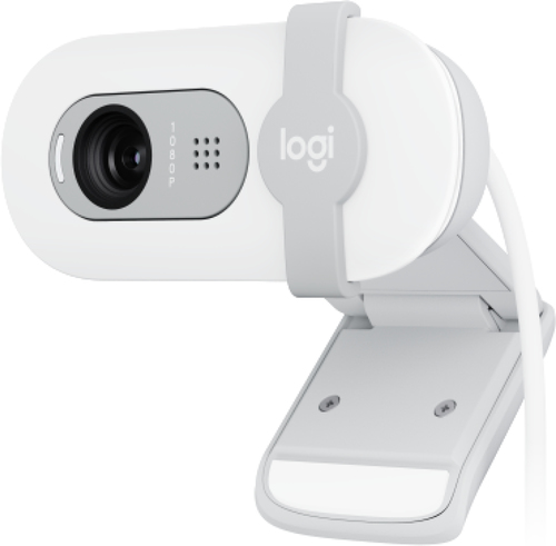 Logitech Brio 100 cámara web 2 MP 1920 x 1080 Pixeles USB Blanco