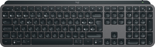 Logitech MX Keys S teclado RF inalámbrico + bluetooth QWERTY Español Grafito