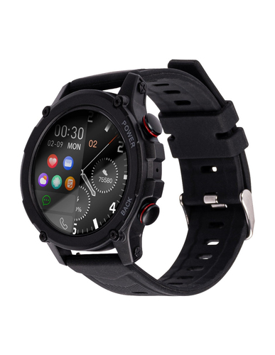 TechZone TZSW04 reloj inteligente y deportivo 3.35 cm (1.32") IPS 50 mm Digital 360 x 360 Pixeles Negro