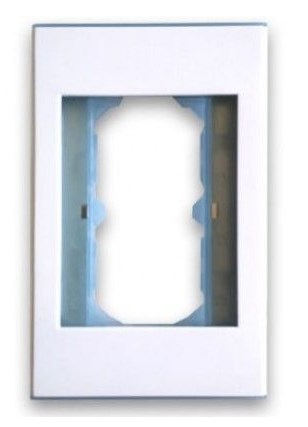 BRobotix 938283 placa de pared y cubierta de interruptor Blanco