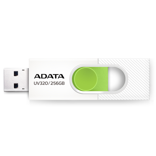 ADATA UV320 unidad flash USB 256 GB USB tipo A 3.2 Gen 1 (3.1 Gen 1) Verde, Blanco