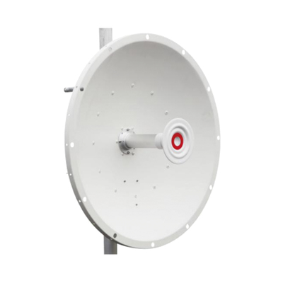 TXPRO  Antena direccional de 2ft, 5.1 a 7.1 GHz, Ganancia 30 dBi, Conectores RP-SMA, Polarización doble, incluye montaje para torre o mástil
