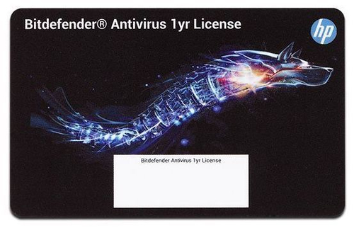 HP Bitdefender Antivirus Plus Seguridad antivirus 1 licencia(s) 1 Año(s)