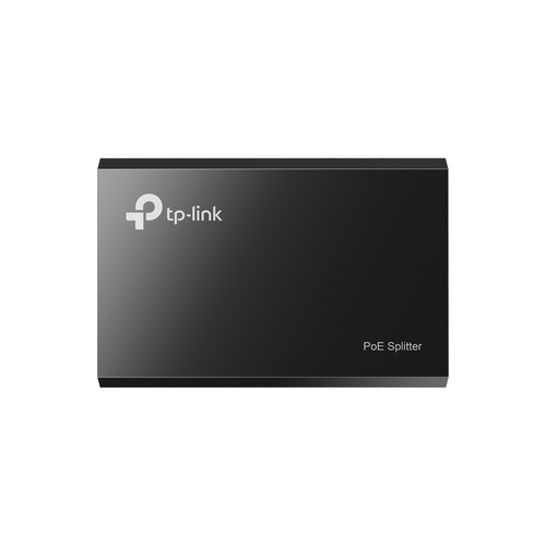 TP-LINK  Splitter PoE  (15W) / Potencia de Salida Seleccionable (5 , 9 o 12 Vcc) / 2 puerto 10/100/1000 Mbps / Plug and Play