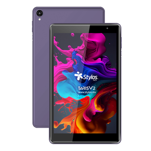 Stylos Taris STTA81M tableta 32 GB 20.3 cm (8") Tigre 2 GB Android 11 Púrpura