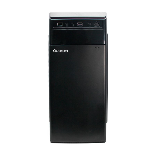 Quaroni QCHT-02 gabinete de computadora Midi Tower Negro 500 W