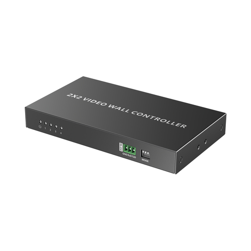 Epcom  Controlador de VideoWall 2x2 | Multiples Modos de Vista | Audio 3.5mm | Control RS232