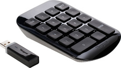 Targus Wireless Numeric Keypad teclado numérico RF inalámbrico Negro