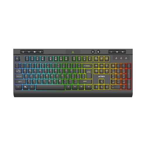 Acteck Aurean Pro TA477G teclado USB Negro