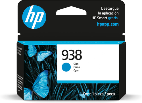 HP Cartucho de tinta cian original 938