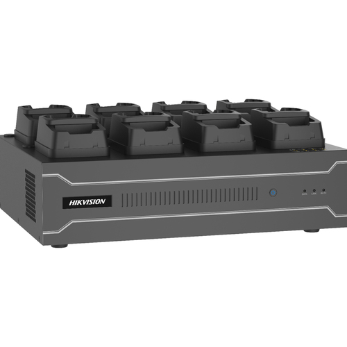 Hikvision Digital Technology  Estación de Descarga para Body Cam / Compatible con DS-MH2311 / Incluye 1 HDD de 2 TB / Conector Tipo Mini USB