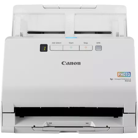 Canon imageFORMULA RS40 Escáner alimentado con hojas 600 x 600 DPI Blanco