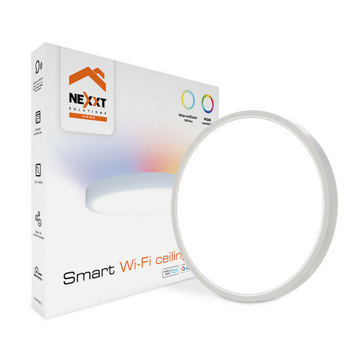 Nexxt Solutions NHB-C810 iluminación inteligente Luz inteligente de techo Wi-Fi Blanco