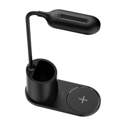 Acteck Energon Lumimate CI711 Smartphone Negro USB Cargador inalámbrico Interior