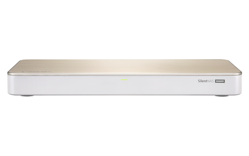 QNAP HS-453DX NAS Tower Ethernet Oro, Blanco J4105