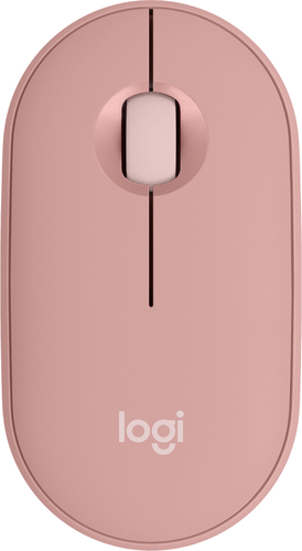 Logitech Pebble Mouse 2 M350s ratón Ambidiestro RF inalámbrico + bluetooth Óptico 4000 DPI