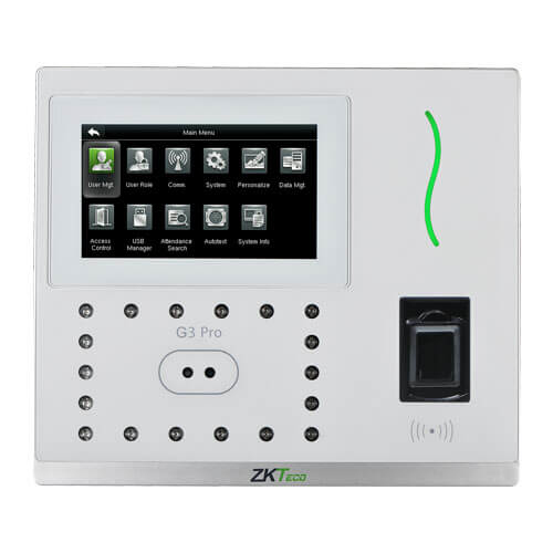 ZKTeco G3 Pro Lector de control de acceso básico Blanco