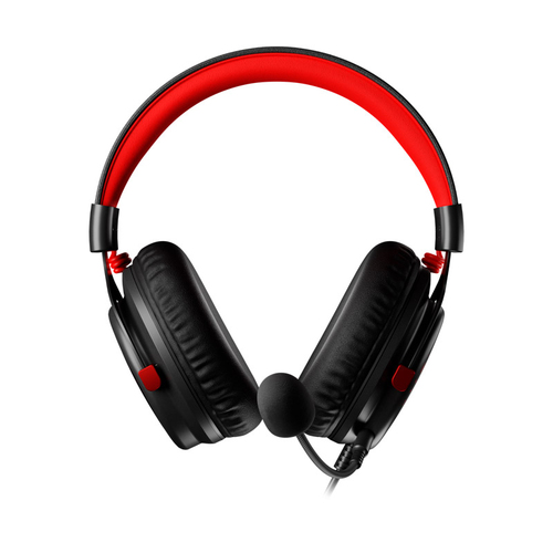 Primus Gaming PHS-S110DV audífono y auriculare Audífonos Alámbrico Diadema Juego USB tipo A Negro, Rojo