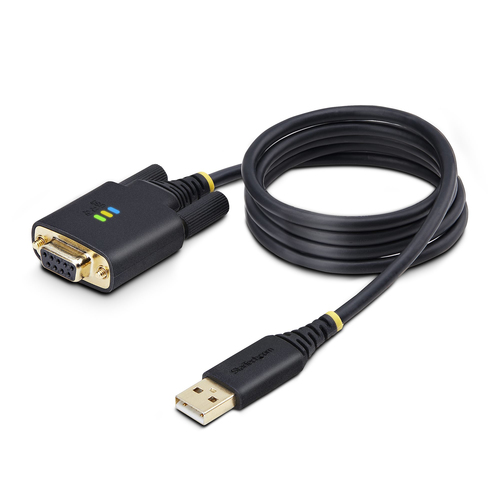 StarTech.com 1P3FFCNB-USB-SERIAL cable serial Negro 1 m USB tipo A DB-9