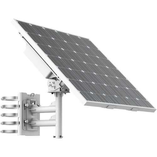 Hikvision  Kit Solar de alimentación / Panel Solar / Batería de Respaldo de Litio 360 Wh / 2 Salidas de 12 Vcd / Accesorios de Instalación / Uso en Exterior IP66