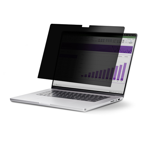 StarTech.com Filtro de Privacidad para Laptop de 13 Pulgadas para MacBook Air M2/M3 - Filtro Anti Luz Azul (51%) para Computadora Laptop - Filtro Antirreflejo - Reversible - Magnético