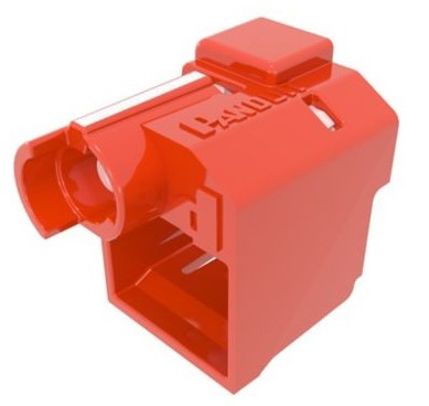 PANDUIT  Kit de 10 Dispositivos Estándar para Impedir Desconexión de Plug RJ45, Color Negro, Incluye Herramienta para Instalar/Retirar