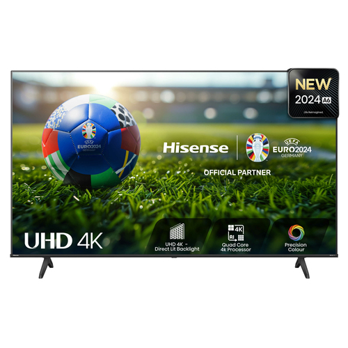 Hisense 75A6N Televisor 190.5 cm (75") 4K Ultra HD Smart TV Wifi Negro 350 cd / m²