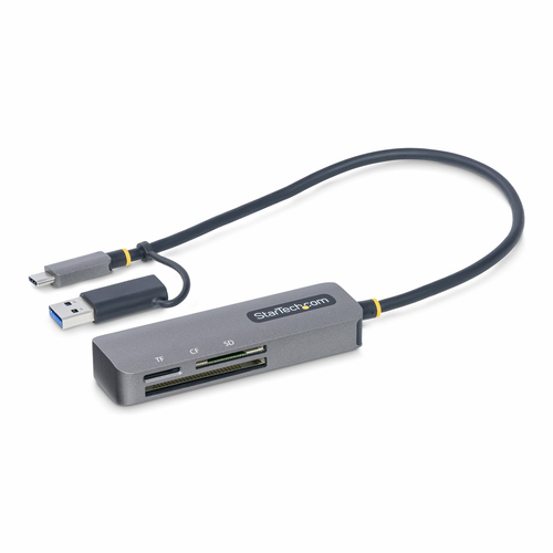 StarTech.com FCREADMICRO3V2 lector de tarjeta USB 3.2 Gen 1 (3.1 Gen 1) Type-C Gris