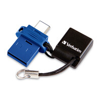 Verbatim 71275 unidad flash USB 128 GB USB Tipo C 3.2 Gen 1 (3.1 Gen 1) Azul