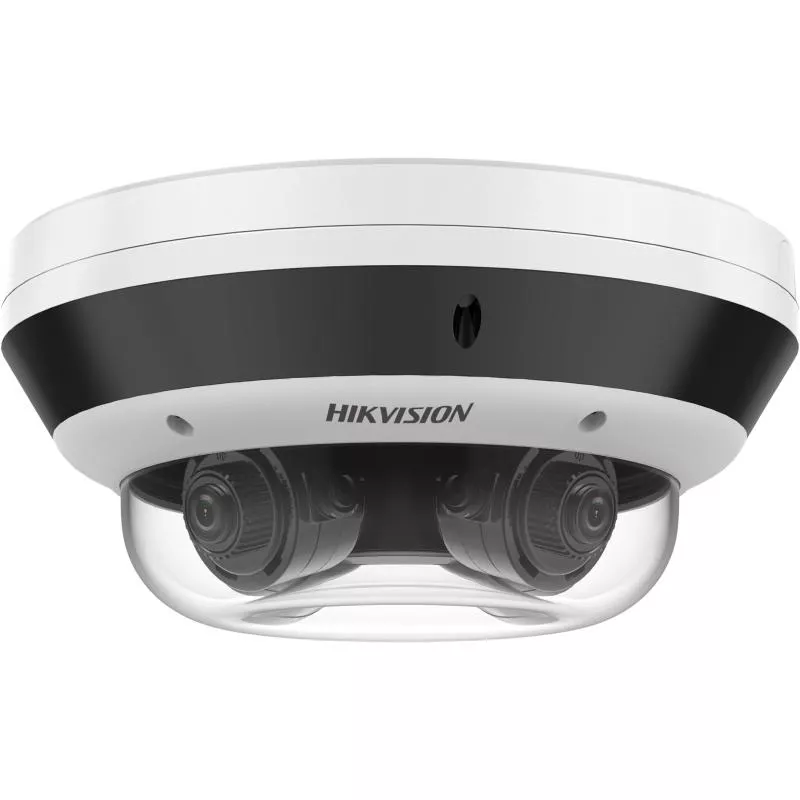 PanoVu Series / Vista Panorámica 360º / 4 Lentes Mot 28 a 12 mm 4 Megapixel por Lente / 16 Megapixel en Total / WDR 120 dB / DARKFIGHTER / Exterior IP67 / IK10 / PoE / 30 mts IR / Micro SD DS-2CD6D44G1H-IZS - DS-2CD6D44G1H-IZS