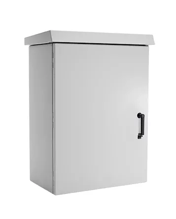 HOFFMAN  Gabinete Para Exterior OSP ComLine, Protección NEMA 4/12/4X/3/3R; IP66, 600 mm de Ancho, 500 mm de Profundidad, 18 UR, De Aluminio, Color Gris Claro